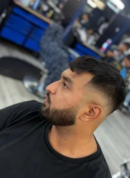 Corte realizado en LevelUp Barbershop 1