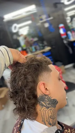 Corte realizado en LevelUp Barbershop 3